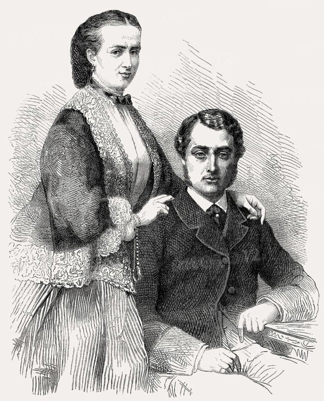 Prince Albert Edward (later King Edward VII) and Alexandra of Denmark, London, 1863
