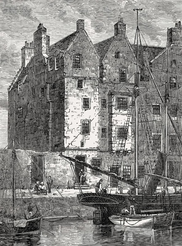 The Ancient Council Chamber, Leith, Edinburgh, Scotland, 19th century
