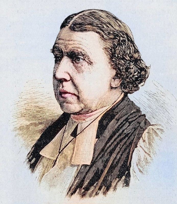 Archibald Campbell Tait, 1811-1882, Anglican clergyman, Archbishop of Canterbury, Historical, digitally restored reproduction from a 19th century original, Record date not stated