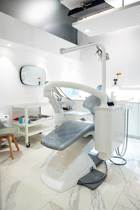 Contemporary dental clinic showcasing cutting edge technology, providing comprehensive dental care