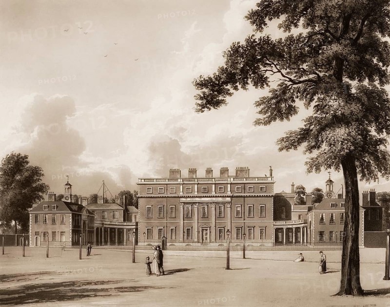 St James's Park, Buckingham Palace, London, England, afterThomas Sutherland, 1810