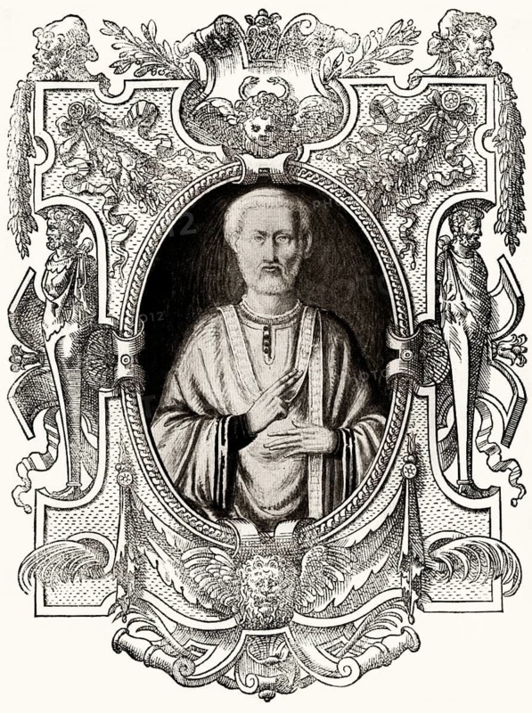 Sylvester I, was Pope from 314 to his death in 335