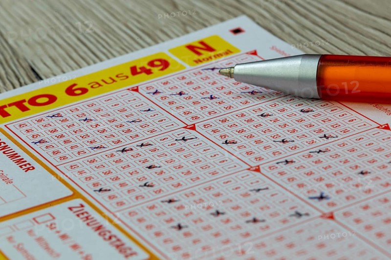 Lotto 6aus49: Close-up of a ticket