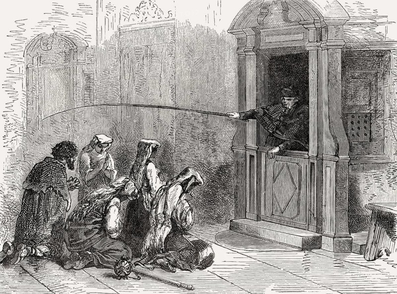 Ordinary Penitentiaries, Sacrament of Penance, St. Peter's Basilica, Vatican City, Rome, Italy, 19th Century