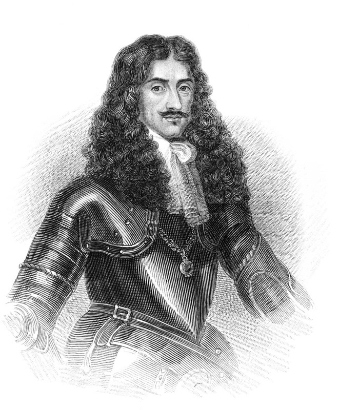 Karl II., 1630-1685, Monarch der drei Königreiche England, Schottland und Irland