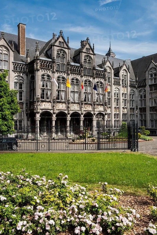 The Prince-Episcopal Palace, now Palace of Justice and Provincial in Liège, Belgium