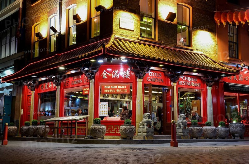 China Town by night, Chinese Quarter, West End, London, England, United Kingdom