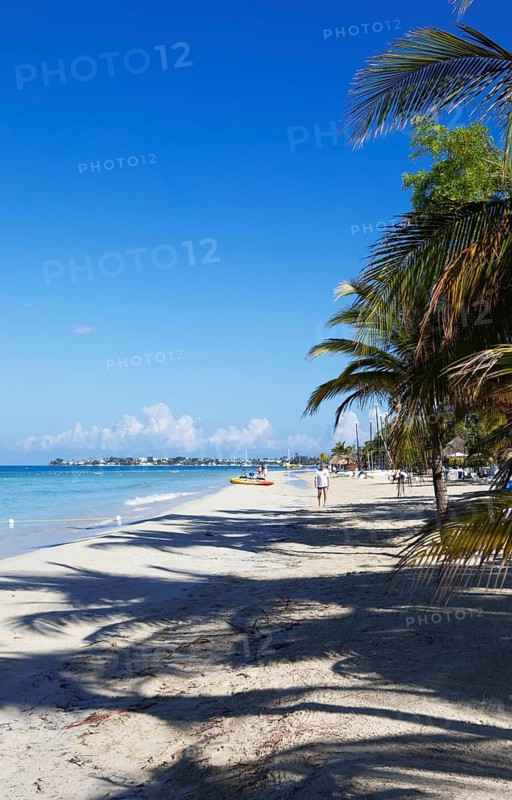 Seven Mile Beach on the Caribbean Sea, Long Bay, Negril, Westmoreland Parish, Jamaica, West Indies, Caribbean, Central America