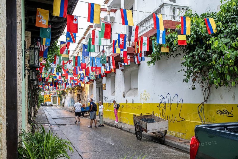 Streets of Cartagena, Cartagena, Colombia