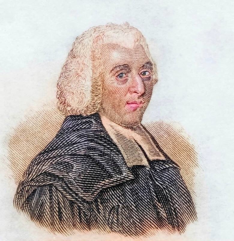 Hugh Blair, (born 7 April 1718, died 27 December 1800) was a Scottish clergyman, writer and rhetorician. He is considered one of the most influential authors of the Scottish Enlightenment, coloured woodcut from Crabbe's Historical Dictionary from 1825, Historical, digital reproduction