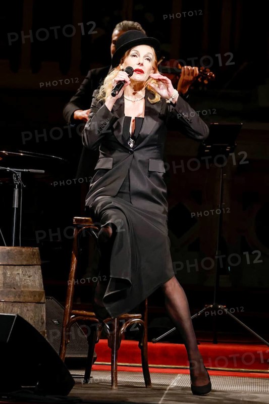 Ute Lemper in Berlin Cathedral on 06.02.2026 with the program Rendezvous with Marlene in honor of Marlene Dietrich's 125th birthday