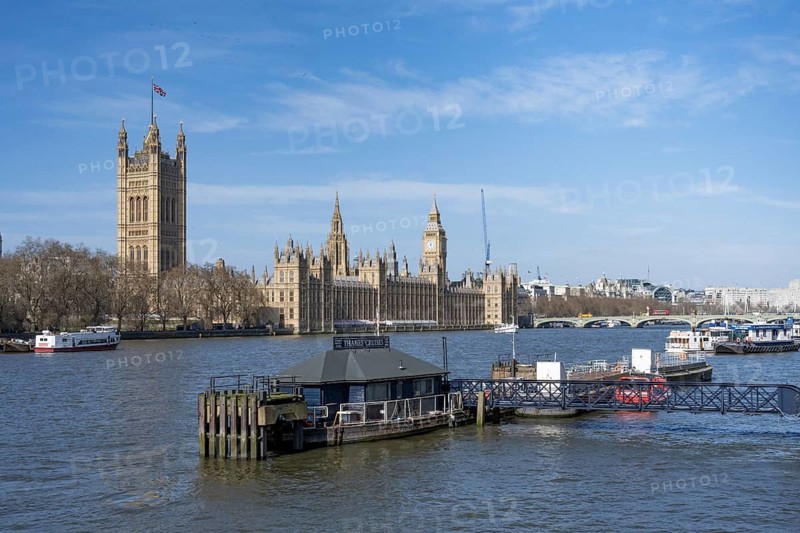 London, UK, March 17th 2026. Iconic London landmark of Palace of Westminster or Houses of Parliament the seat of the British Government, including the House of Lords and House of Commons used for political decision making