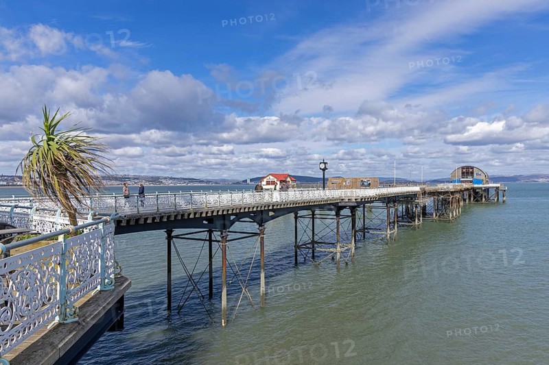 Mumbles Pier, Mumbles Head, Gower Peninsula, Swansea Bay, Wales, United Kingdom