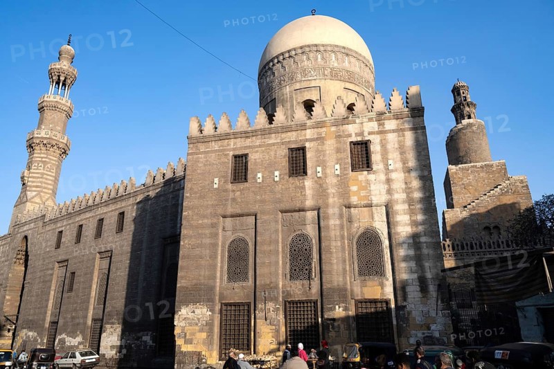 Mamluk Madrasa of Sarghatmish and Nasiri Mosque complex, a UNESCO world heritage site in Islamic Cairo, Egypt