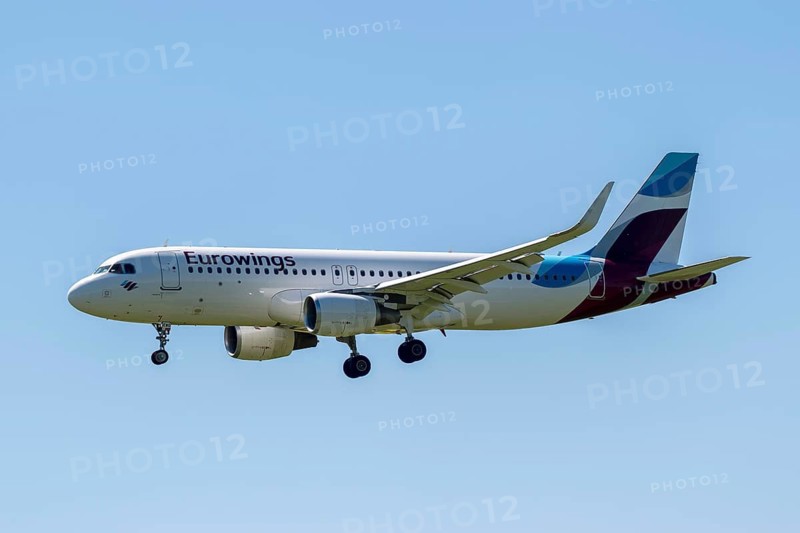 Eurowings aircraft, D-AEWO, Airbus A320-200
