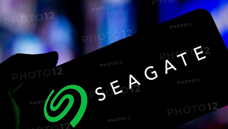 Dhaka, Bangladesh- 19 Jan 2025: seagate logo is displayed on smartphone. Seagate is an American data storage company