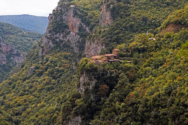 Filosofou Monastery in the highlands of Arcadia, Peloponnese, Greece