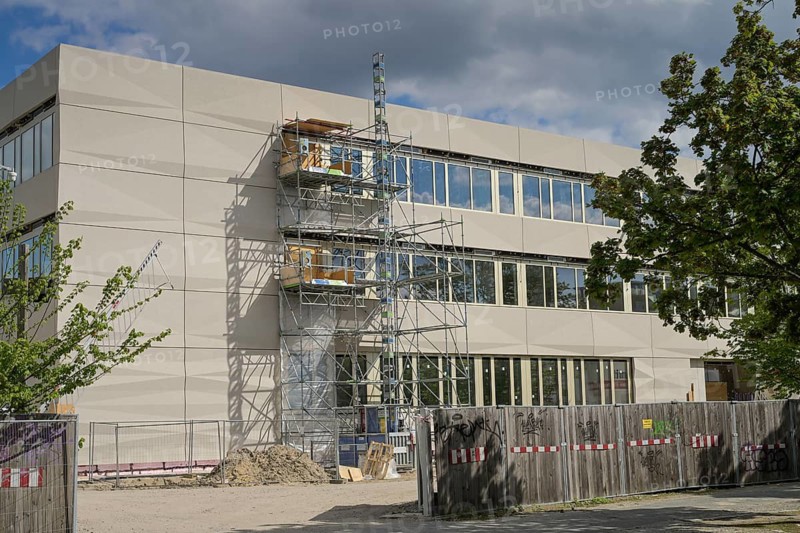 New Anna Freud School building, Halemweg, Charlottenburg, Berlin, Germany