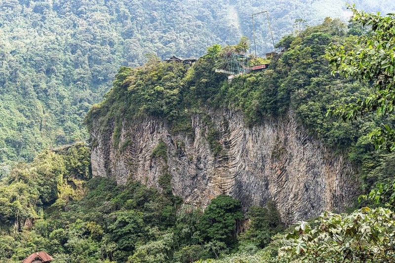 Cascada el Pailon del Diablo, Rio Verde, Ecuador