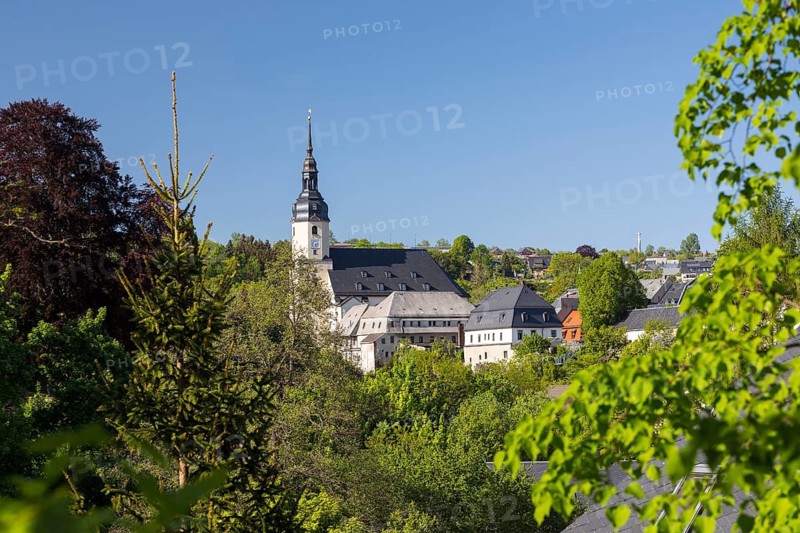 St Martin's Church, Zschopau, Erzgebirge, Saxony, Germany
