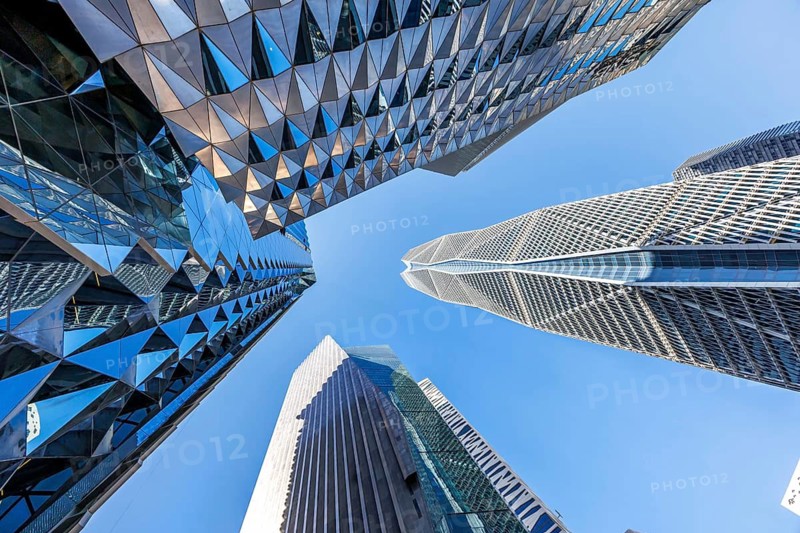 Riyadh Skyline KAFD King Abdullah Financial District Skyscrapers in Riyadh, Saudi Arabia