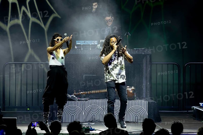 Laura Vall and Mr. Lif, Thievery Corporation, music group, USA, 30TH ANNIVERSARY TOUR, live, 02.08.2026, Huxley's New World, Berlin, Germany, sold out < english> Thievery Corporation, music group, 30th Anniversary Tour, August 2, 2026, sold out