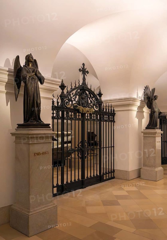 The crypt of the Hohenzollern in Berlin Cathedral, one of the most important princely burial sites in Europe, Oberpfarr- und Domkirche in Berlin, Germany