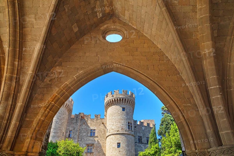 Palace of the Grand Master of the Knights of Rhodes, Rhodes town, Rhodes Island, Dodecanese Islands, Greece