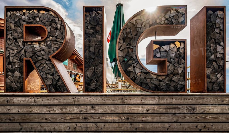 Rigi logo, Arth, Switzerland