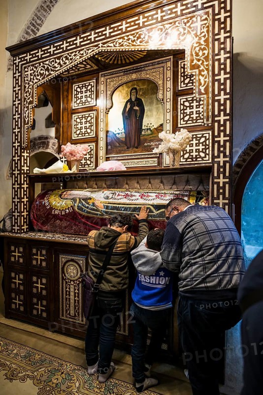 Coptic Orthodox Monastery, St. Pishoi Monastery, Bishoi Monastery, Wadi Natrun, Wadi el-Natrun, Al Buhaira Governorate, Egypt