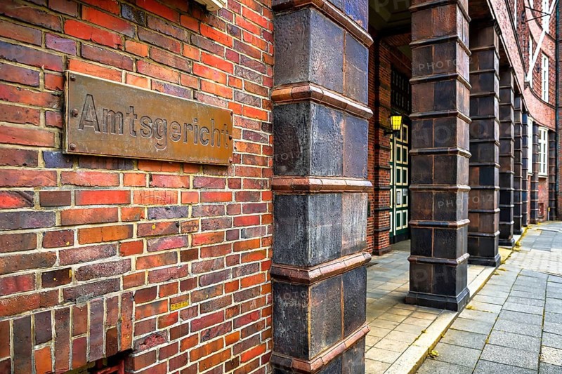 District Court in Bergedorf, Hamburg, Germany +++ editorial use only