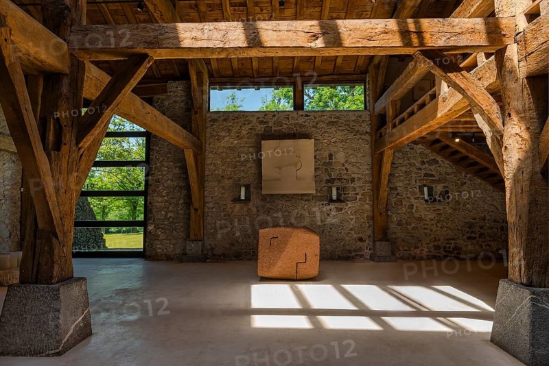 The studio at the Chillida Leku open-air museum in Hernani near San Sebastian, Basque Country, Spain