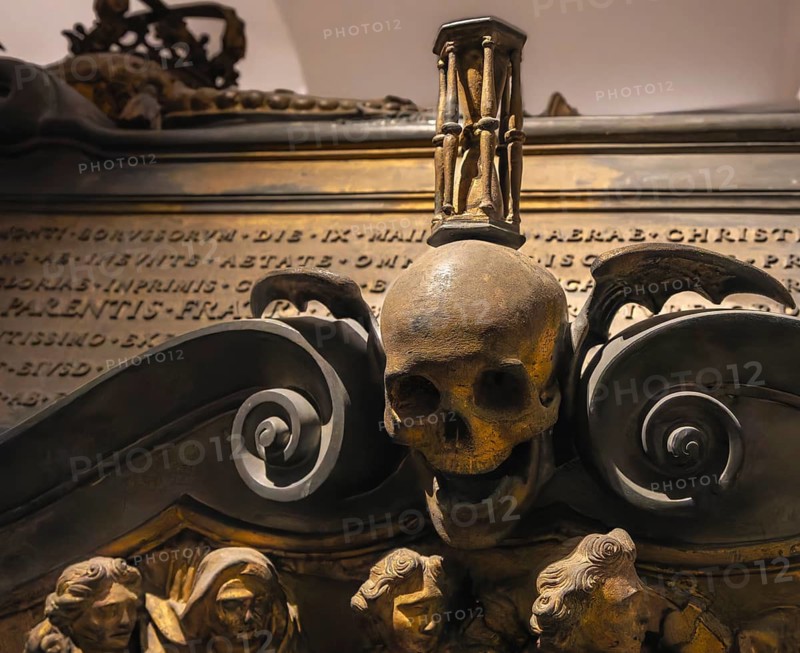 The crypt of the Hohenzollern in Berlin Cathedral, one of the most important princely burial sites in Europe, Oberpfarr- und Domkirche in Berlin, Germany