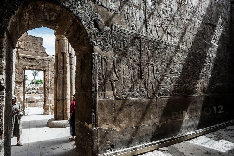 Luxor Temple, UNESCO World Heritage Site, Luxor, Egypt
