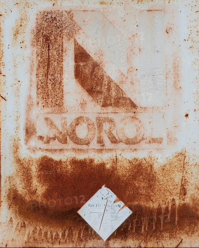 Detailed view of an old weathered gas pump, Kviteseid, Telemark, Norway