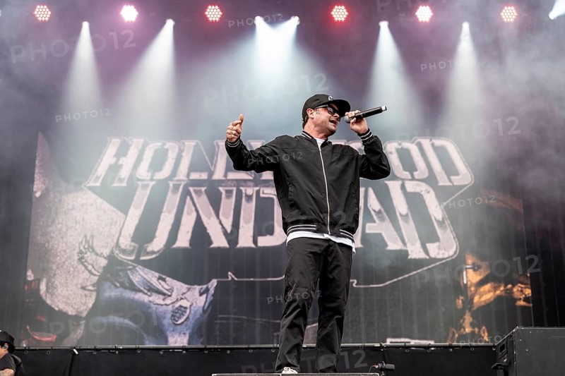 Jordon Charlie Scene Terrell, singer of Hollywood Undead live at Rock im Park on Zeppelin Field in Nuremberg on 06.06.2026