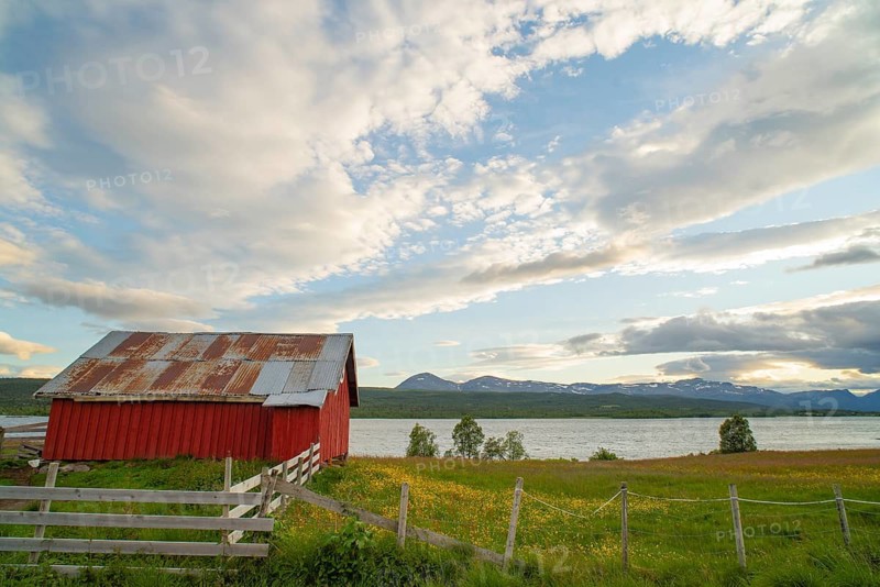 Panoramavegen, Storfjorden, Hemsedal, Valdres, Innlandet, Norway