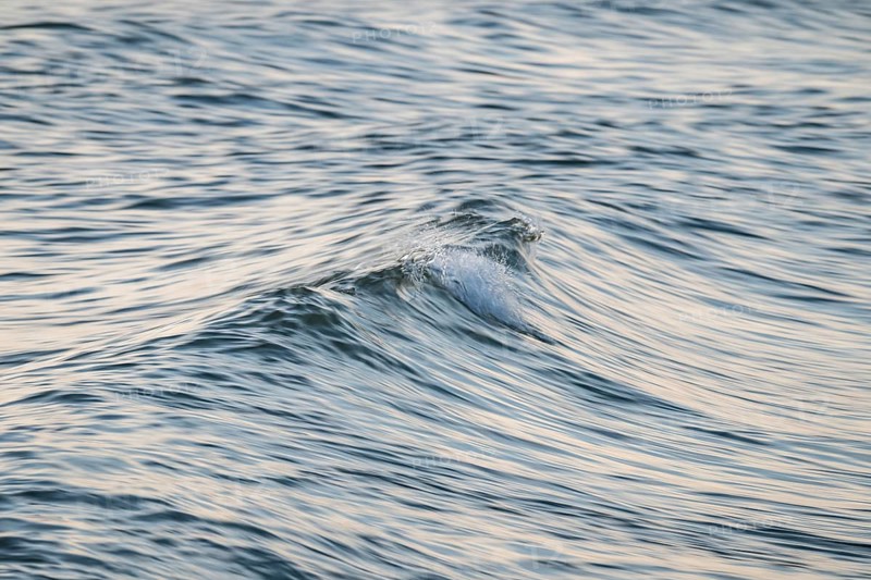 Breaking wave, long exposure, Houvig Beach, North Sea, Denmark