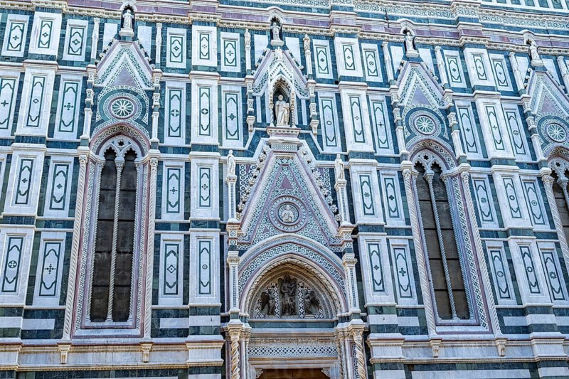 Church Santa Maria Novella in Florence at sunset, UNESCO World Heritage Site, Tuscany, Italy