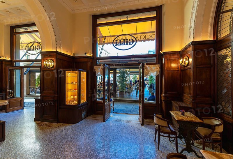 Gilli Italian Bar and Restaurant on Piazza della Repubblica, Florence, Italy