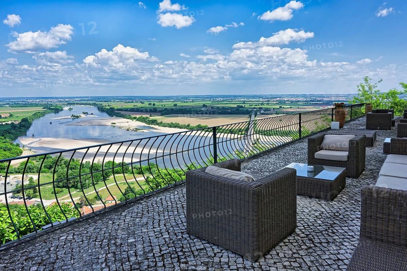 View over the Tagus River, Santarem, Ribatejo, Portugal