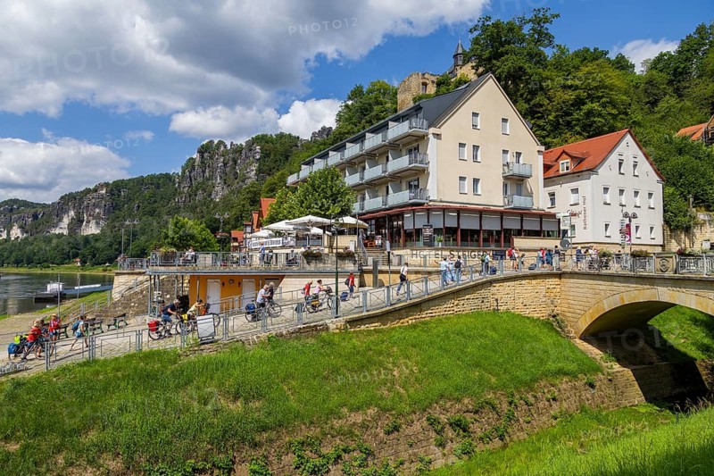 Rathen in Saxon Switzerland, Rathen, Saxony, Germany