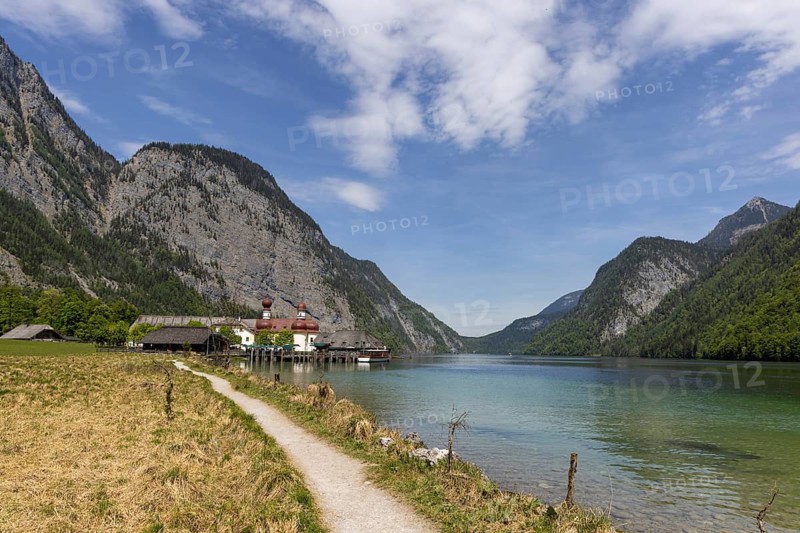 St. Bartholomä, Königssee, Berchtesgaden National Park, Germany