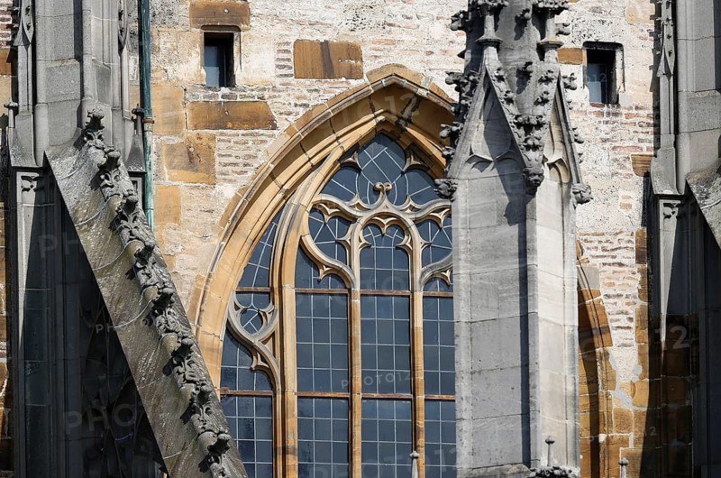 Ulm Minster the south side, Ulm, Baden-Württemberg, Germany