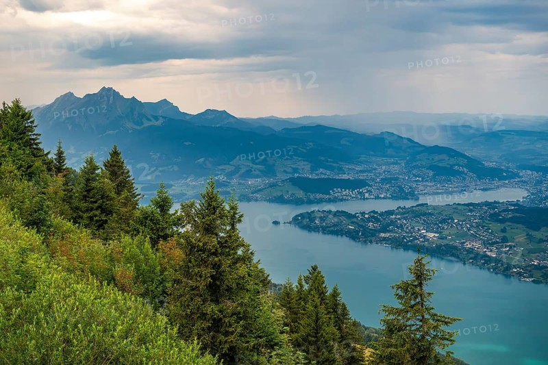 Pilatus, Lake Lucerne and City of Lucerne, Rigi Staffel, Arth, Switzerland