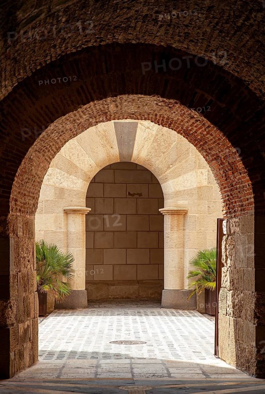 The old city of Melilla has four enclosures that were built in different centuries starting from the XV up to the XVIII, North ASfrica