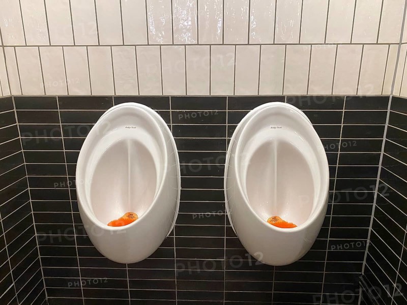 Public toilet for men, urinal, Falmouth, Cornwall, England, Great Britain, Great Britain