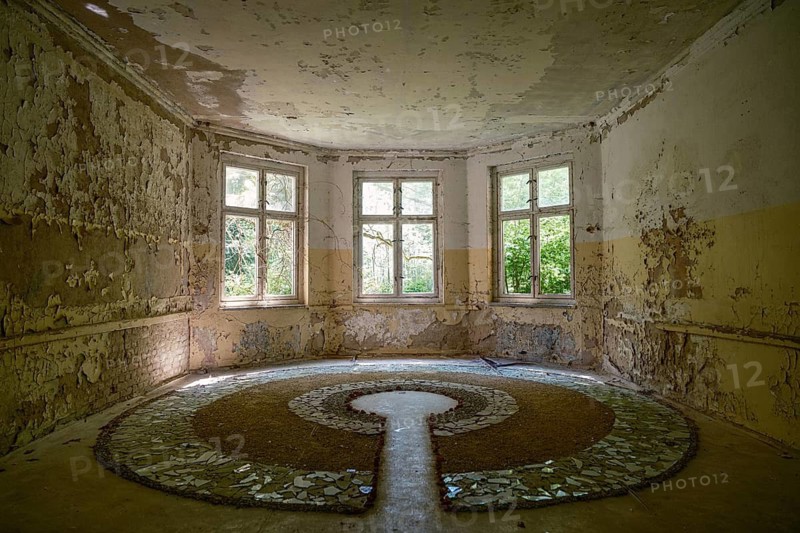 Former Grabowsee Health Resort, Lost Place, Oberhavel, Brandenburg, Germany
