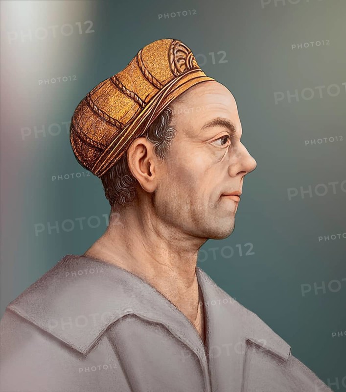 Portrait of Jakob Fugger, 1459, 1525, German businessman, digitally edited