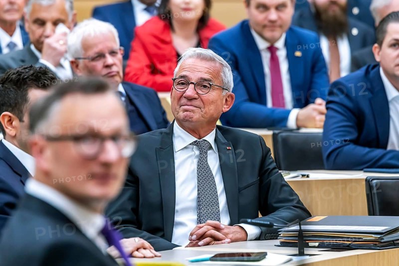 Thomas Strobl, CDU, new president of the state parliament. Constituent session of the 18th state parliament of Baden-Württemberg. Stuttgart, Baden-Württemberg, Germany